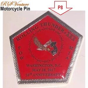 Buy one choose one FREE, 2017 Rolling Thunder Pin